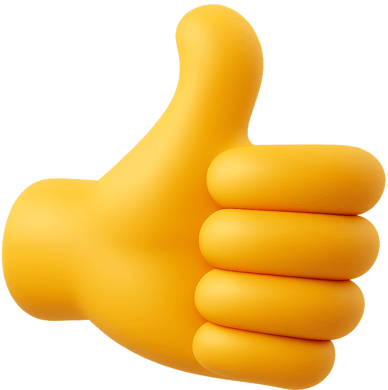 엄지 올린 이미지